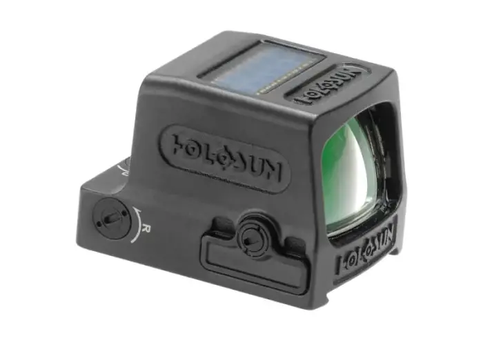 Holosun HE509T X2 Circle Gold Dot tēmeklis – melns