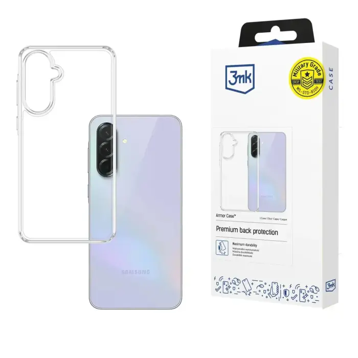 3mk Armor vāks Galaxy A37 caurspīdīgs