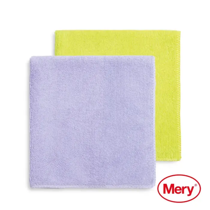 Microfiber cloths, 2 pcs, 38x36 cm