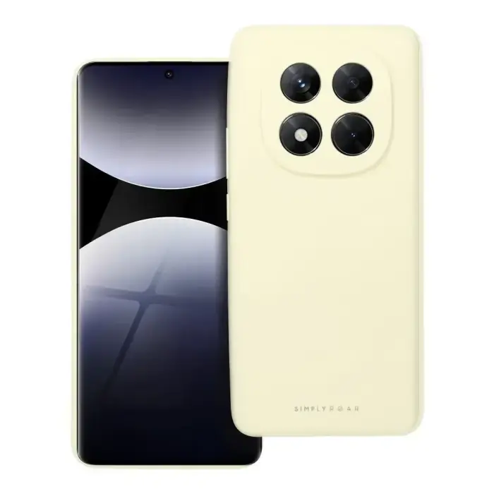ROAR CLOUD SKIN vāks Xiaomi Redmi Note 14 Pro+ 5G - Gaiši dzeltenā krāsā