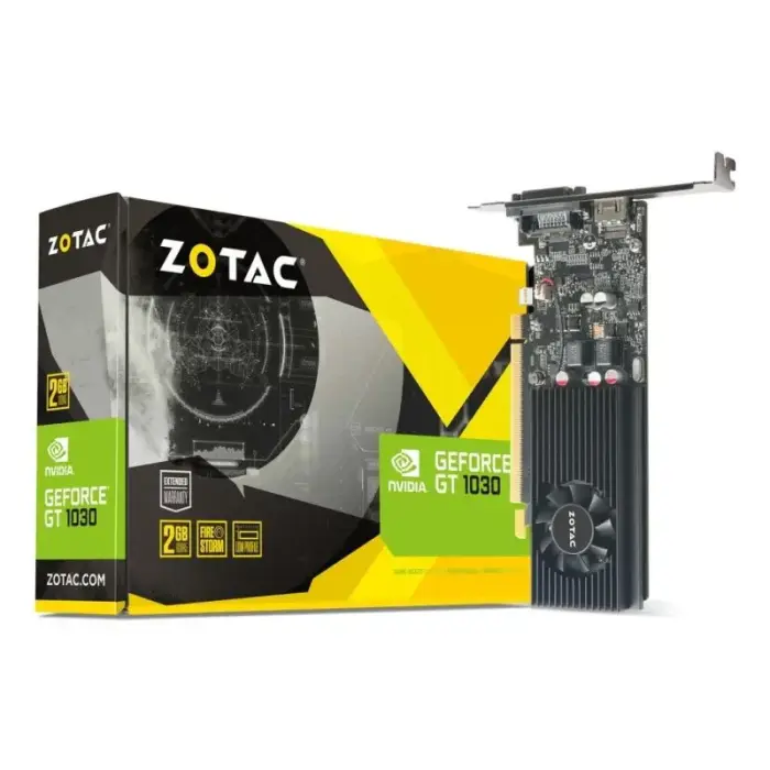 Zotac GT 1030 LP 2GB GDDR5 64b DVI-D HDMI