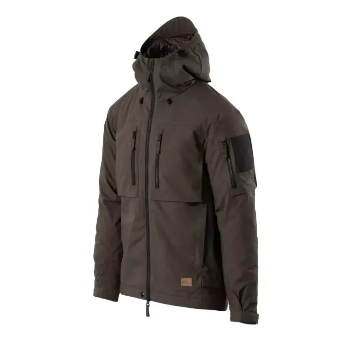 Helikon - Insulated Winter jaka Yukon - DuraCanvas - Earth Brown/Black - KU-WTY-DC-0A01A
