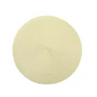 Table placemat Chef, diameter 38 cm, round, light beige Photo