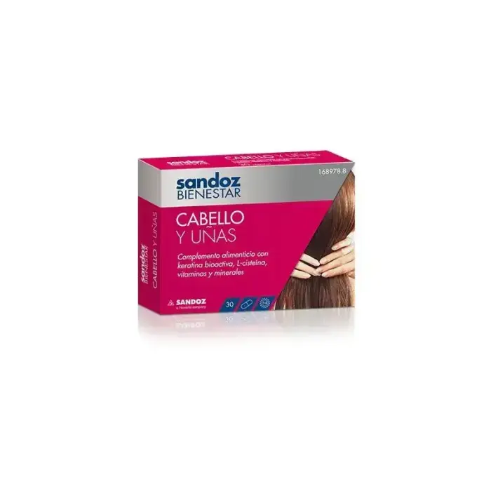 Sandoz Hair and Nails 30 kapslit