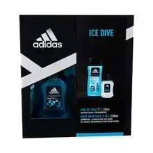 Adidas Ice Dive dāvanu komplekts: EDT 50 ml un dušas želeja 250 ml