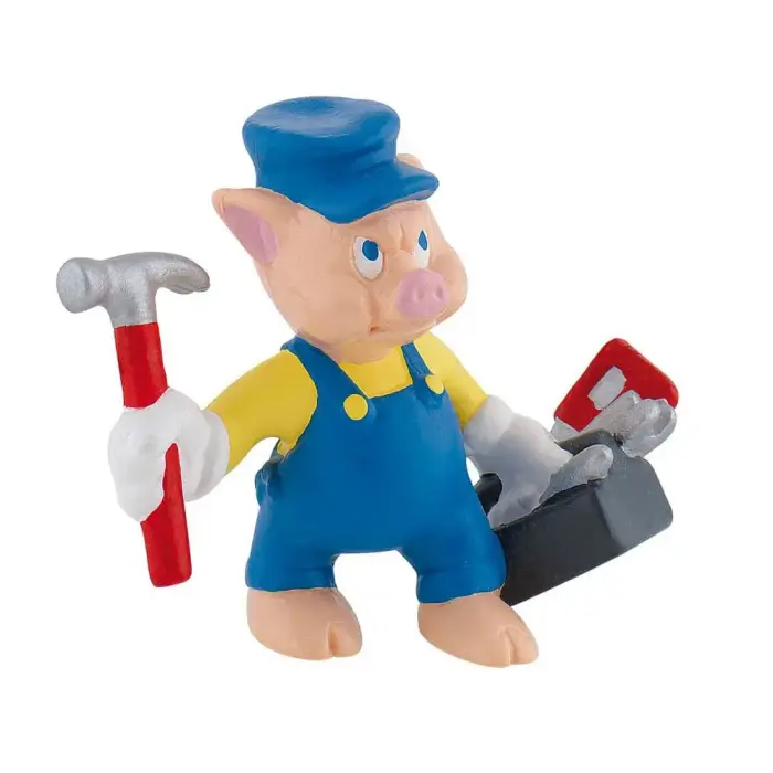 The Three Little Pigs Practical kujuke – 7 cm