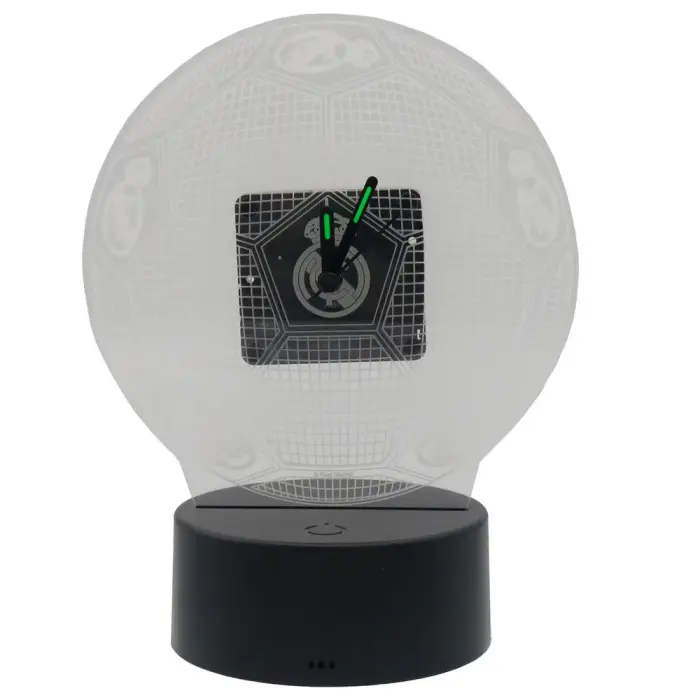 Real Madrid LED methacrylate clock
