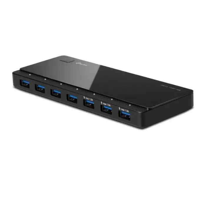 Концентратор TP-LINK UH700 (7x USB 3.0; чёрный)