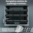 Extralink CAT6A STP patchpaneel 24 porti — Foto 10