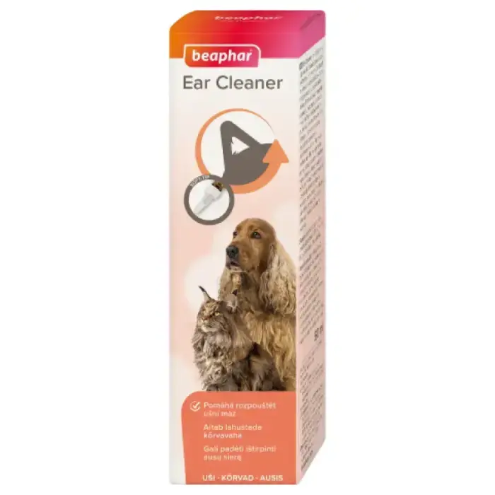 Līdzeklis ausu tīrīšanai Beaphar Ear Cleaner, 50ml