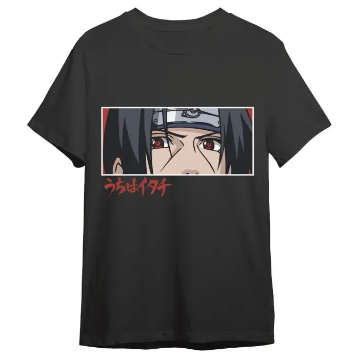 Naruto Shippuden Itachi Eyes pieaugušo T-krekls