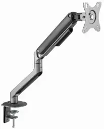 Gembird Desk Mounted Adjustable Monitor Arm Space Grey