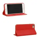 Vennus Book Case for iPhone 14 Plus, Red — Photo 3