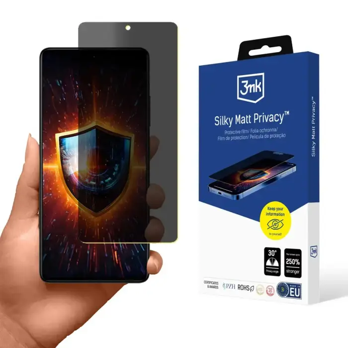Redmi Note 12 Pro+ - 3mk Silky Matt Privacy aizsargplēve