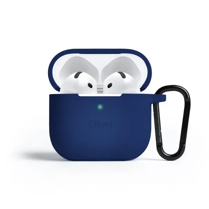 Etteri silikoonist ümbris AirPods 4 tumesinine