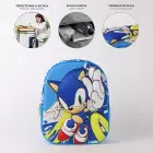 Sonic the Hedgehog 3D backpack 30cm — Photo 6