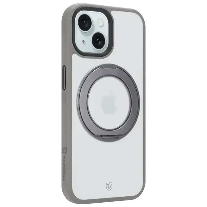 Tactical MagForce Hyperstand Cover for Apple iPhone 15 Light Grey
