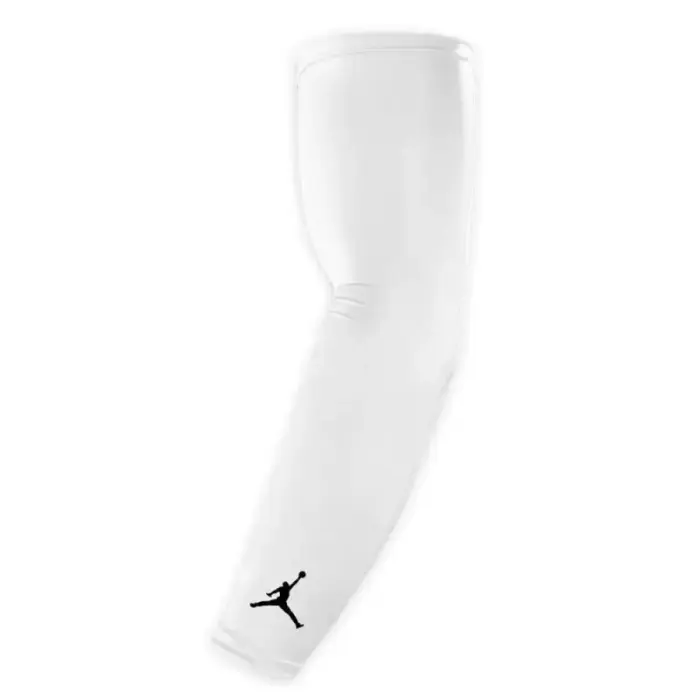 Air Jordan SHOOTER SLEEVES elbow sleeve white - 2 pieces - JKS04101, size L/XL