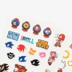 Sonic The Hedgehog reusable sticker set — Photo 4