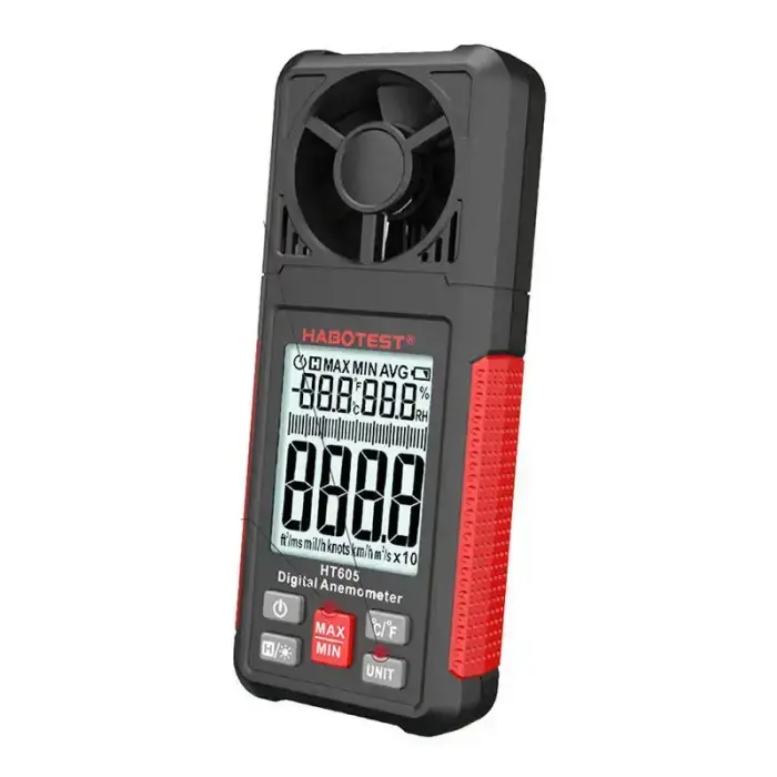 Habotest HT605 Digital Wind Speed Meter Anemometer 142 mm