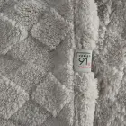 Blanket Throw 150x200 cm Nancy Silver 3D Effect — Photo 5