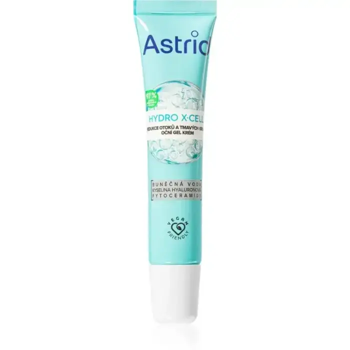 Astrid Eye Contour Gel Cream Against Puffiness and Dark Circles Hydro X-Cell 15 Ml