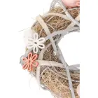 DECORATIVE WREATH GRAY DIAMETER 24CM — Photo 8