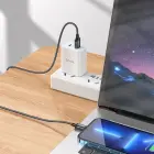 Hoco X89 USB-A to Lightning Cable 2.4A 2m – Black — Photo 6