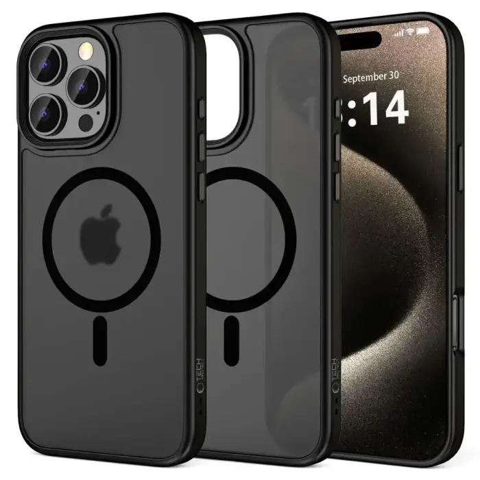 TECH-PROTECT MagSafe iPhone 16 Pro Max Matte Black Case