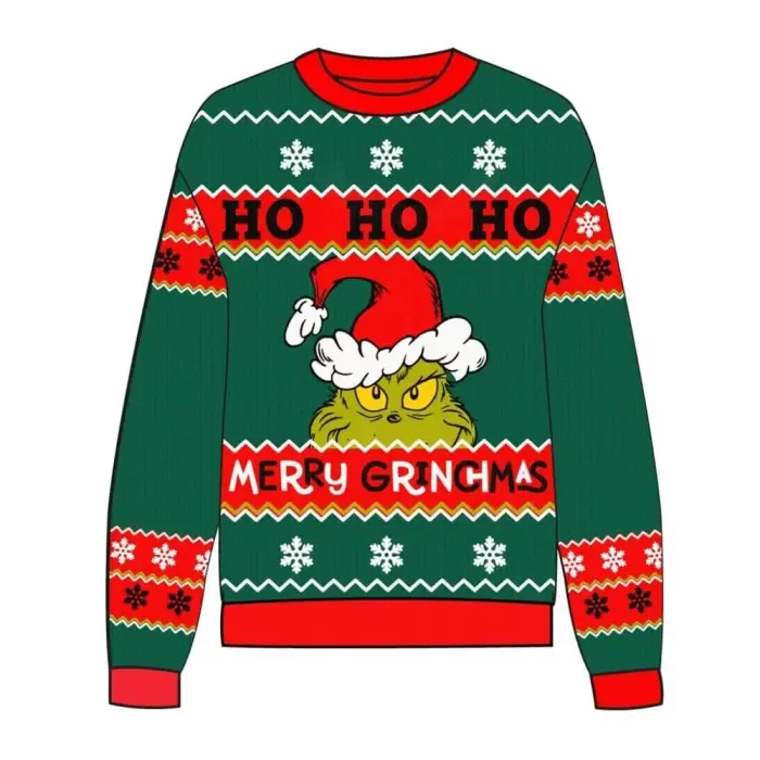 The Grinch adult jumper