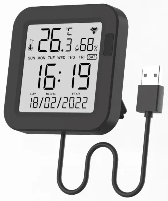 IMMAX NEO LITE SMART IR ovladač se sensory teploty a vlhkosti s LCD, Wi-Fi, TUYA