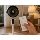 Floor-standing column fan, adjustable, oscillating, remote control — Photo 10
