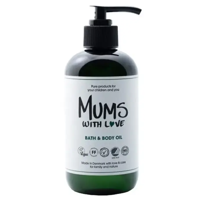 Mums With Love Увлажняющее и питательное масло для тела, 250 мл