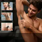 MAXGROOM M-319 Multifunctional Trimmer with Replaceable Tips - Black — Photo 4