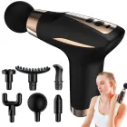 Massage gun with heating function and 6 attachments — Photo 1