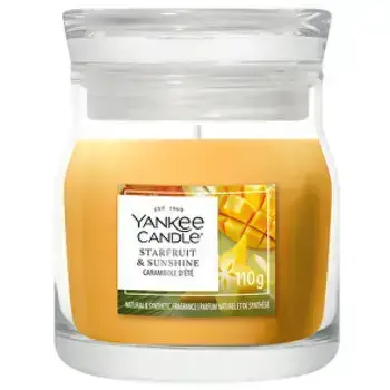 Yankee Candle Starfruit & Sunshine Signature Candle ( karambola a sluneční svit ) - Vonná svíčka 110.0g