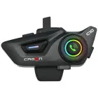 Motorcycle intercom Crown C10 Bluetooth 5.3 black — Foto 1