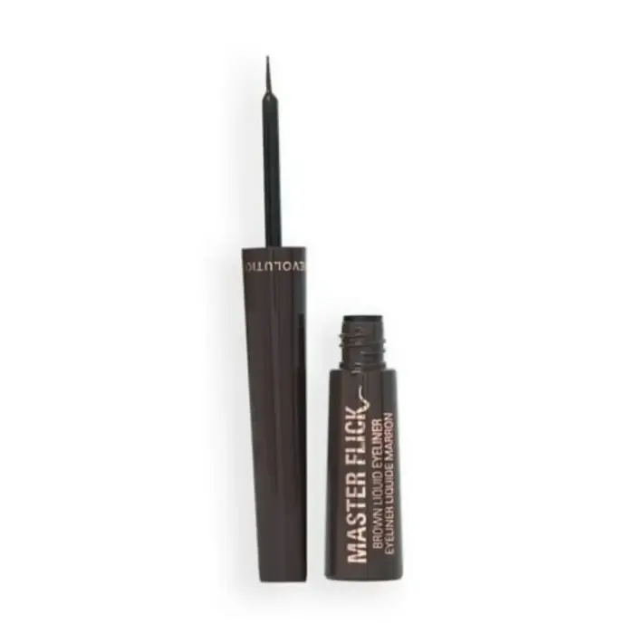 Makeup Revolution Naked Palette Matinis skystas akių apvadas, Ruda Moka, 5 ml