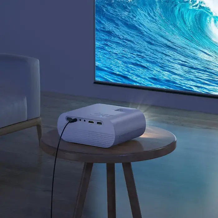 Projector HD Ready Hoco Wi-Fi Bluetooth 720P DT1 white Photo