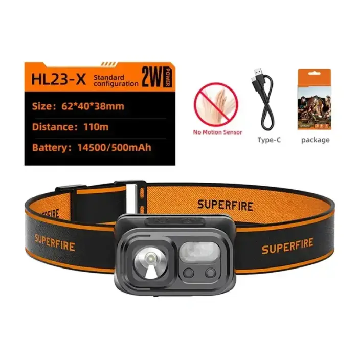 Superfire HL23-X pealamp