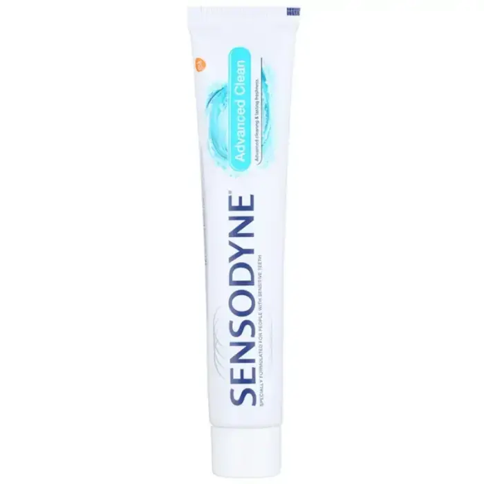 Sensodyne Advanced Clean Fluoride Toothpaste for Complete Tooth Protection 75 ml
