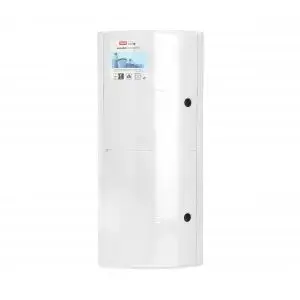 Corner bathroom cabinet white Photo