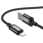 Hoco X89 USB-A to Lightning Cable 2.4A 2m – Black — Photo 5