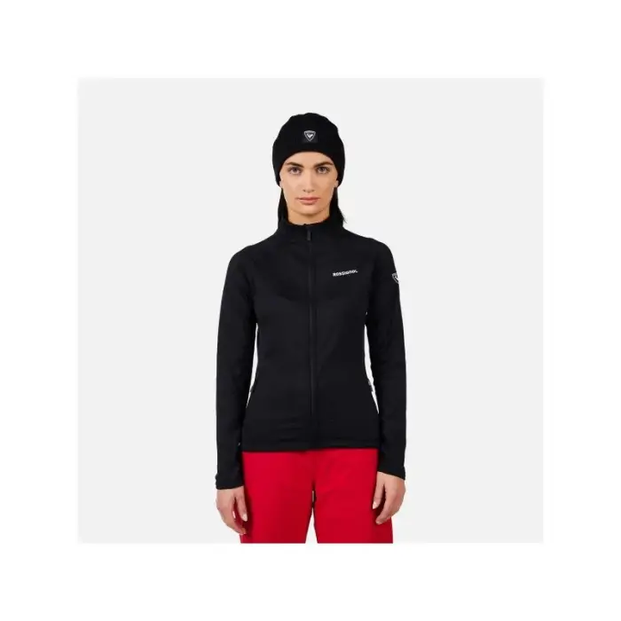 ROSSIGNOL Naiste Sviiter W Blackside Mix HZ Fleece Black