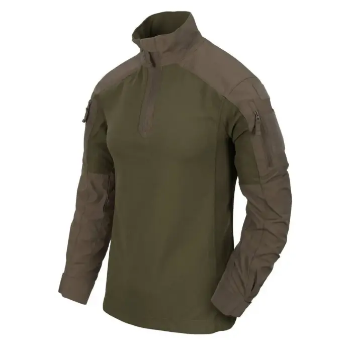 Helikon MCDU koviniai marškinėliai – NyCo Ripstop – RAL 7013 Olive