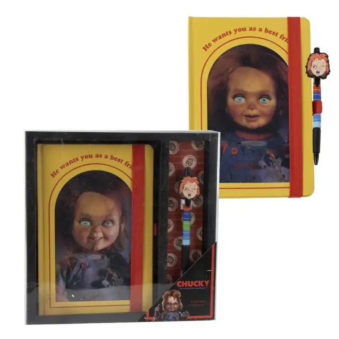 Chucky kirjatarvete komplekt