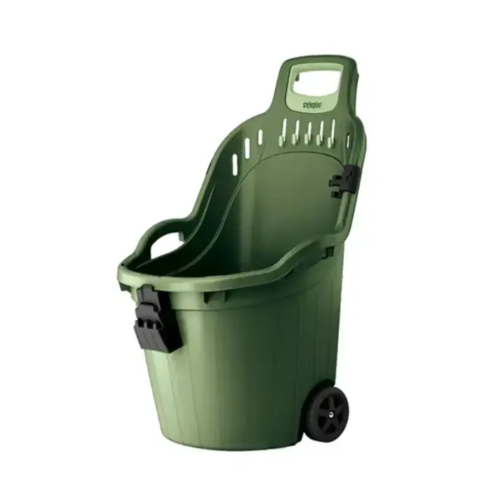 Ķerra Helpy Cart 50L, 59.5x53x88.5cm – Zaļa