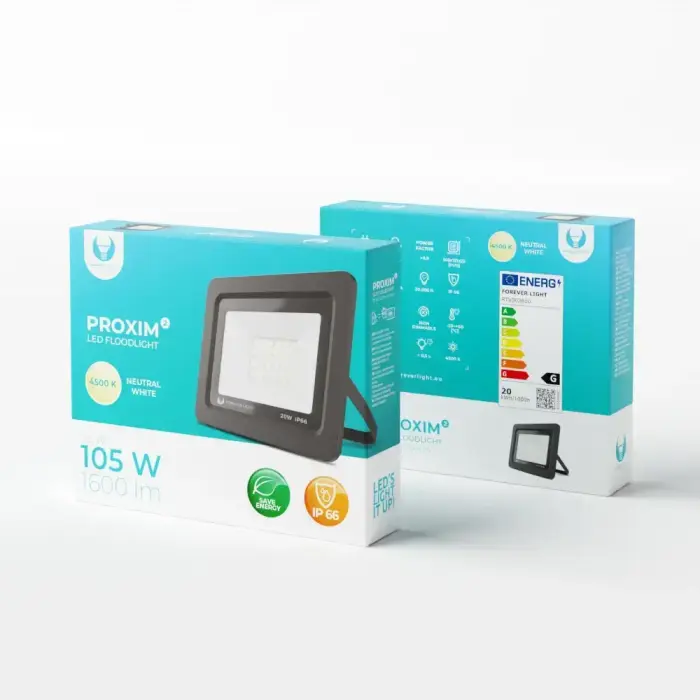 Prožektor LED PROXIM II 20W | 4500K | IP66 Forever Light